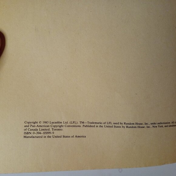 Vintage Set of 2 Return of the Jedi Activity books " used" - Picture 6 of 11